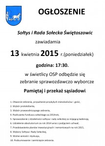 Ogłoszenie